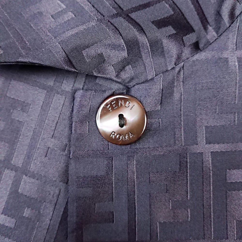 Image of Fendi Monogram Trench Coat