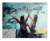 Image 2 of Painting / maleri / "The celebration IV" / 120x95 cm