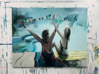 Image 5 of Painting / maleri / "The celebration IV" / 120x95 cm