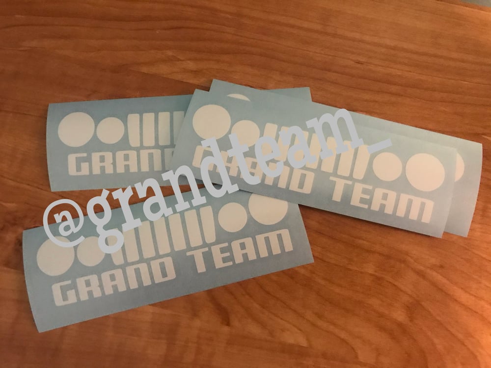 Image of WK Grand Team Grille Decal