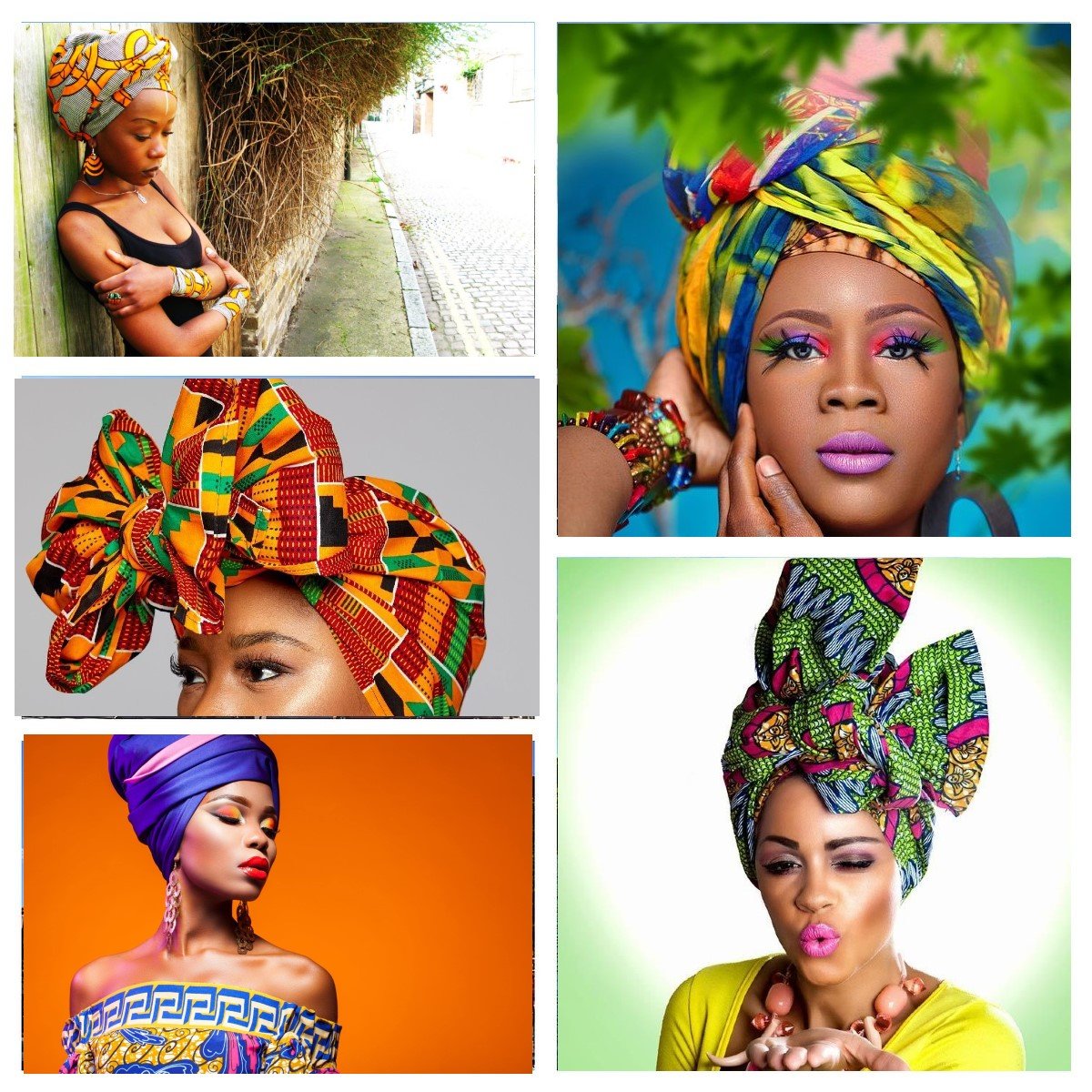 African head shop wrap styles