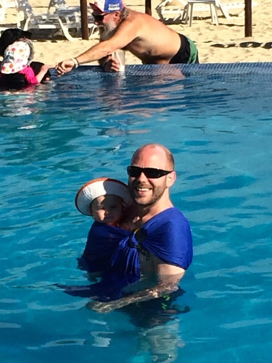 Image of Aqua ring sling