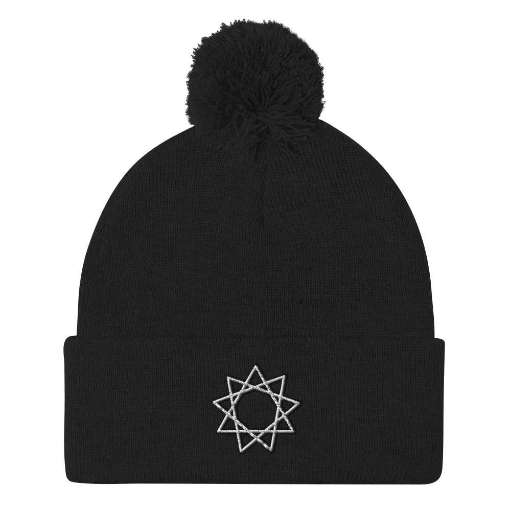 Image of 9 CIRCLES-POM POM BEANIE