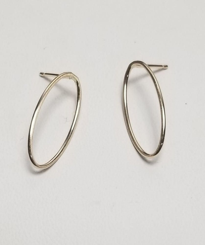 Image of 3/8" Oval Studs
