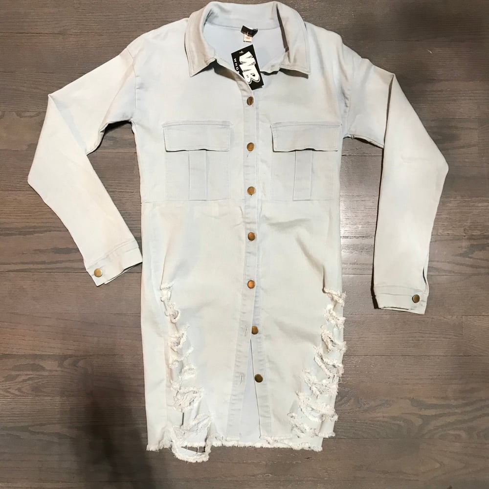 Image of DENIM DRESS