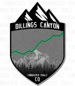 Image of "Billings Canyon" Trail Badge