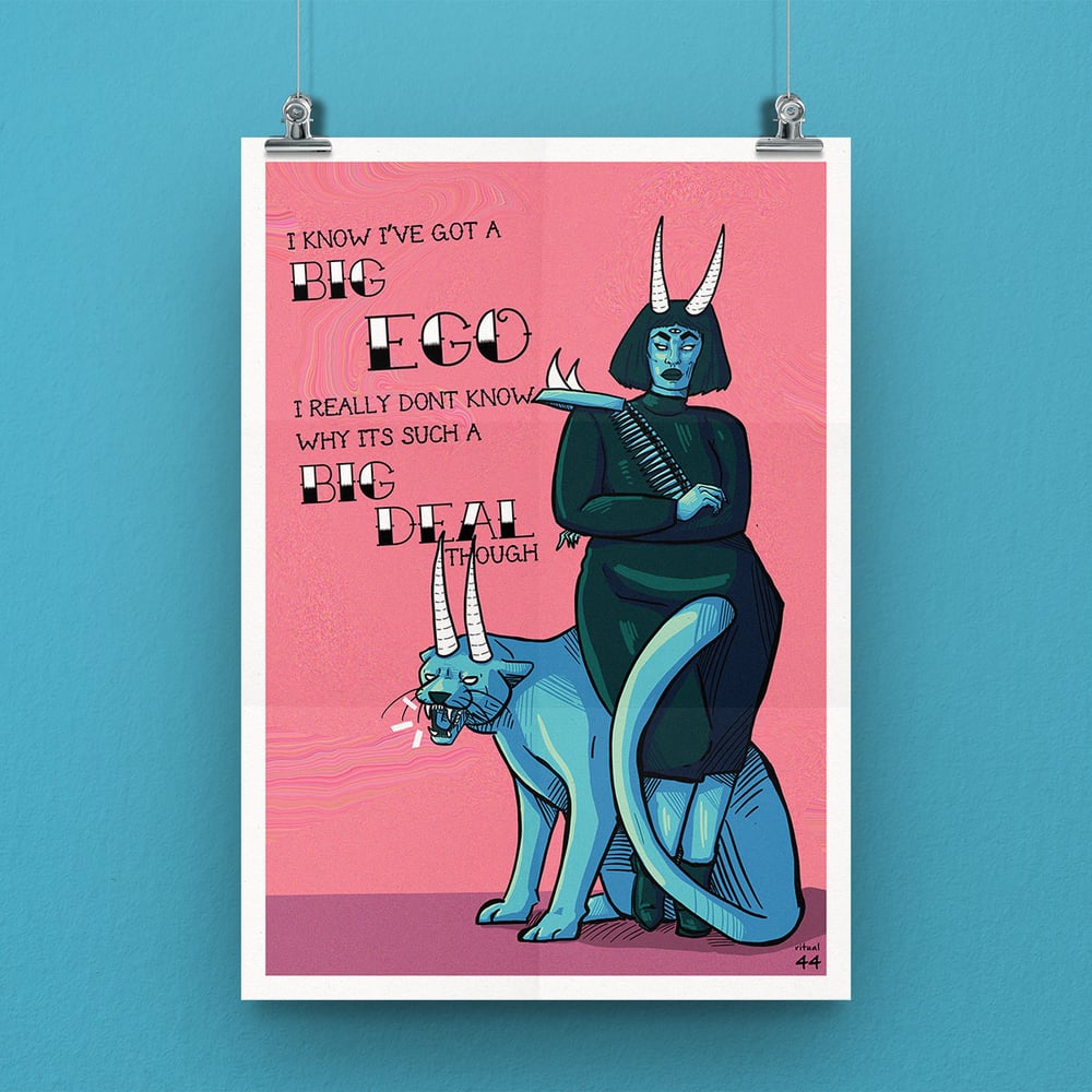 Image of Big Ego Print