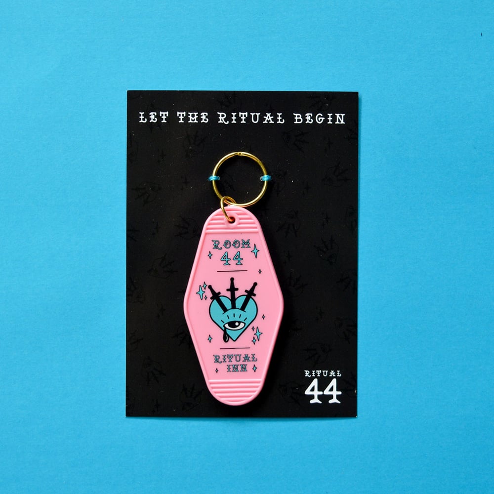 Image of Ritual Inn Room 44 Motel Key chain