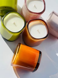 Image 7 of CUBIC CANDLES - AMBER | GREEN | PINK