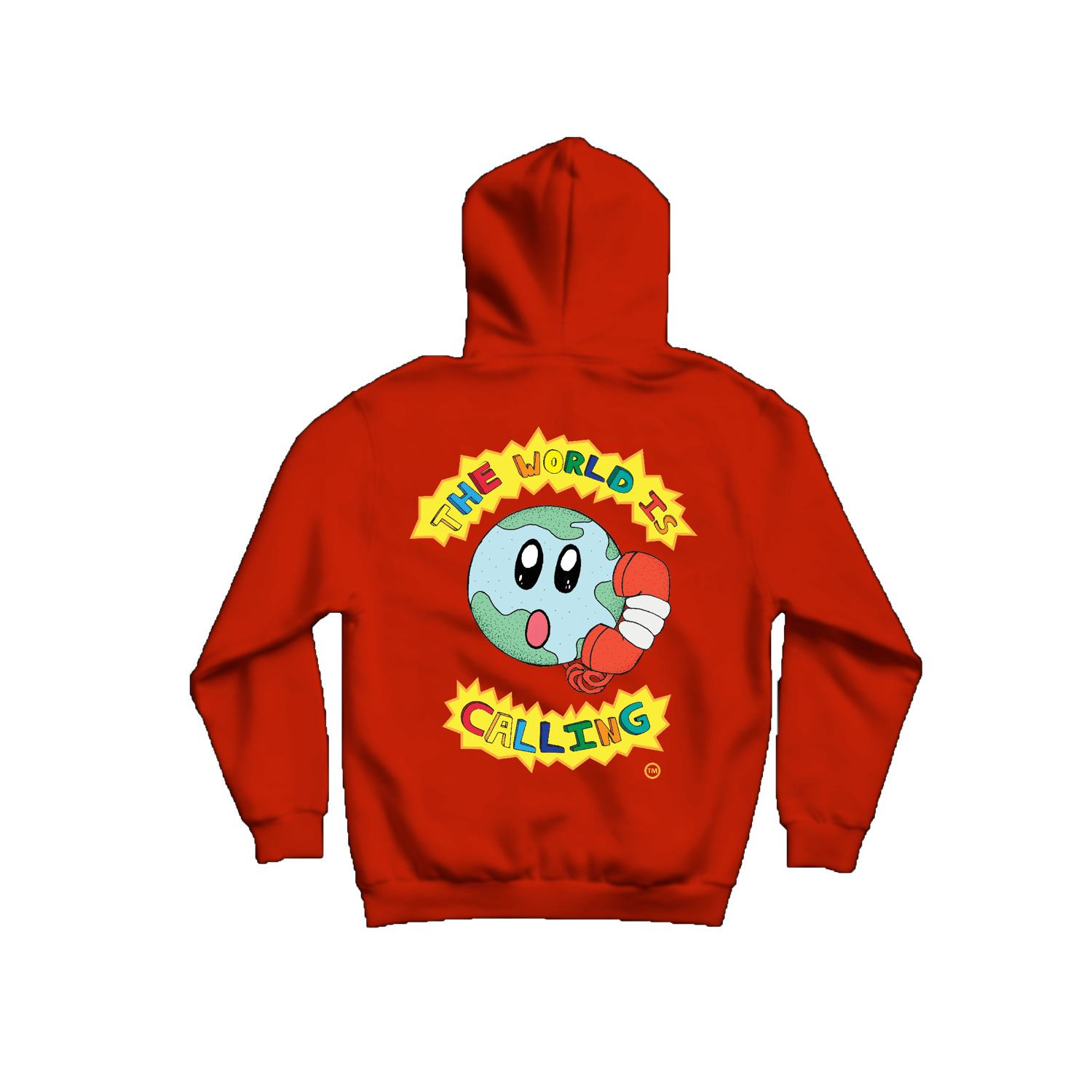 Image of " The World Is Calling" Logo Hoodie