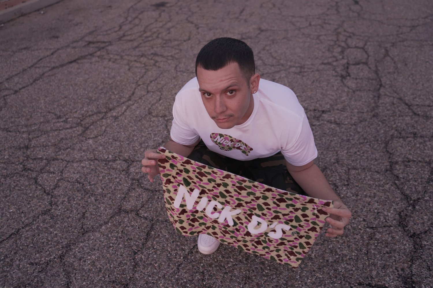 Image of Nick D's - Pink Camo Towel