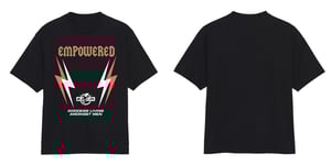 Image of Empowered Light Black T Shirt | Exclusive Goddess Aura Release