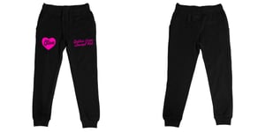 Image of Goddess Since Birth Black Fleece Joggers | Exclusive Goddess Aura Release