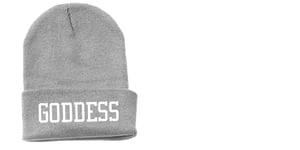 Image of Goddess University Cozy Beanie | Exclusive Goddess Aura Release