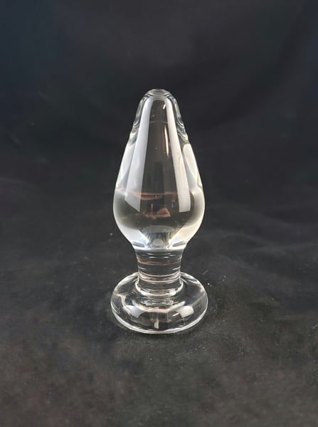 Image of Clear Butt Plug (M)
