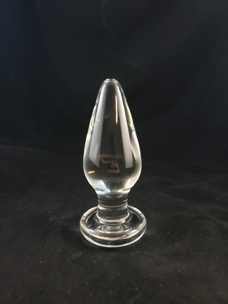 Image of Clear Butt Plug (L)