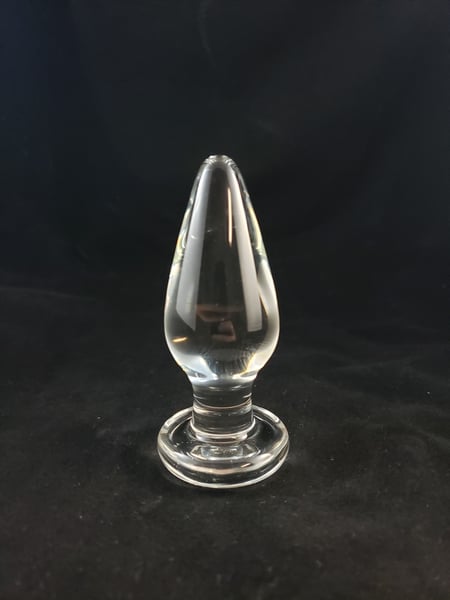 Image of Clear Butt Plug (L)