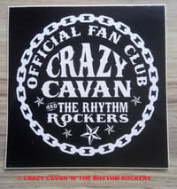 NEW! CRAZY CAVAN FAN CLUB STICKER