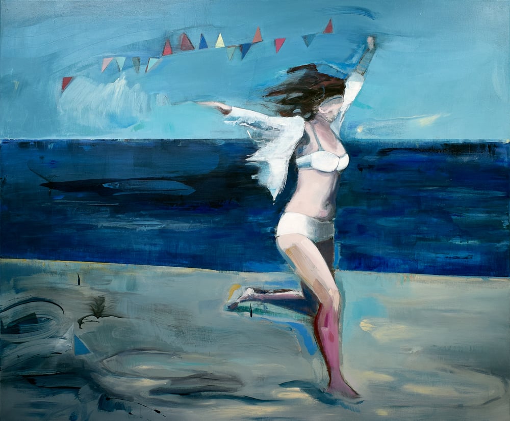 Image of Painting / maleri / "The celebration II" / 145x120 cm