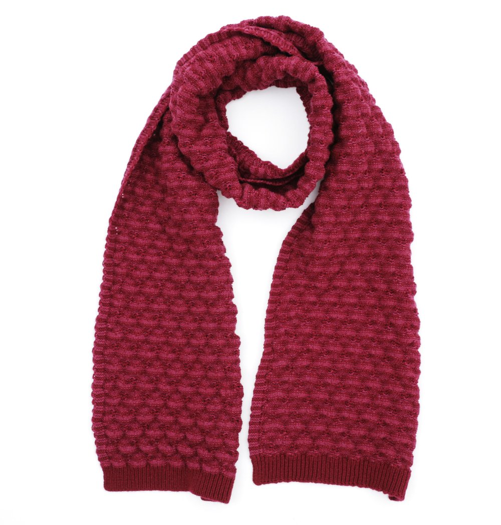 Image of Peaks Scarf / Rose Red