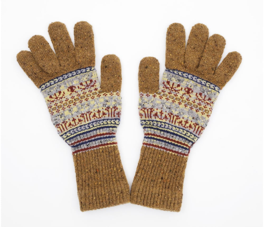 Image of Protia Gloves / Brown Natural