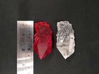 Image 2 of Resin Crystal Dungeons and Dragons Prop / Kryptonite Superman Cosplay