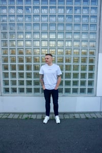Image 3 of EE/DH Crewneck Shirt White