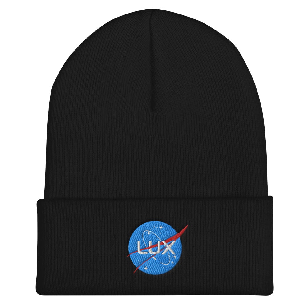 Image of LUX SPACE LOGO-BEANIE 