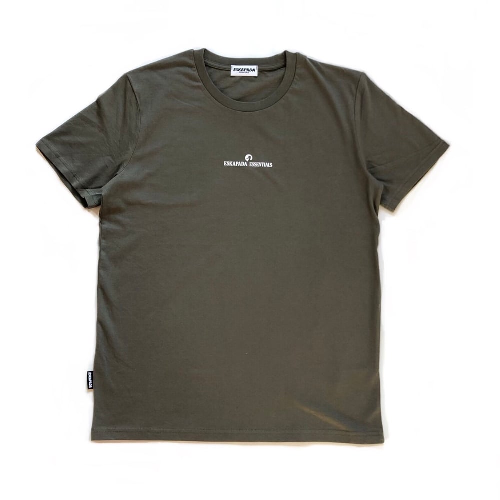 Image of EE/DH Crewneck TShirt Olive