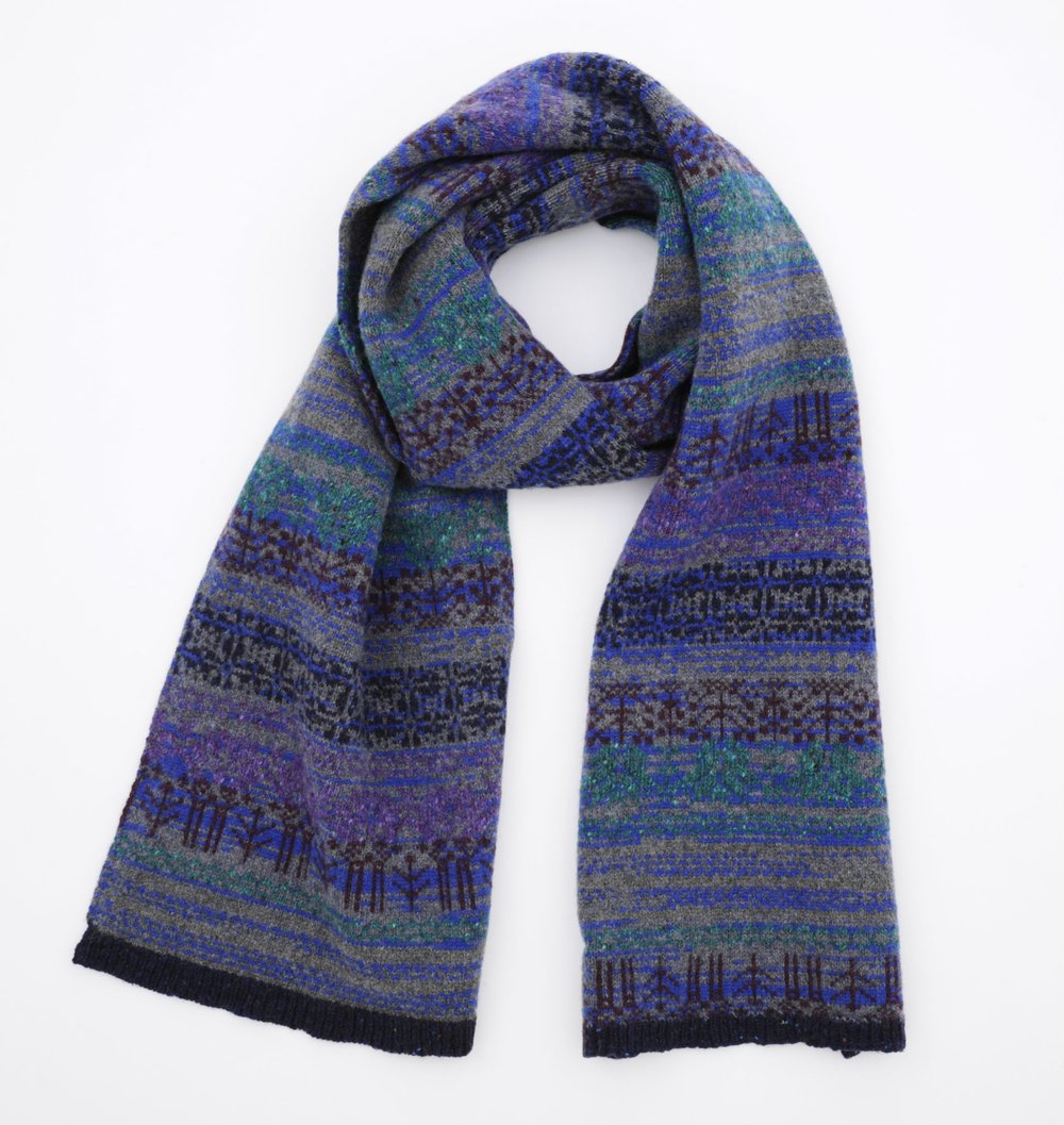 Image of Protia Fairisle / Navy Purple