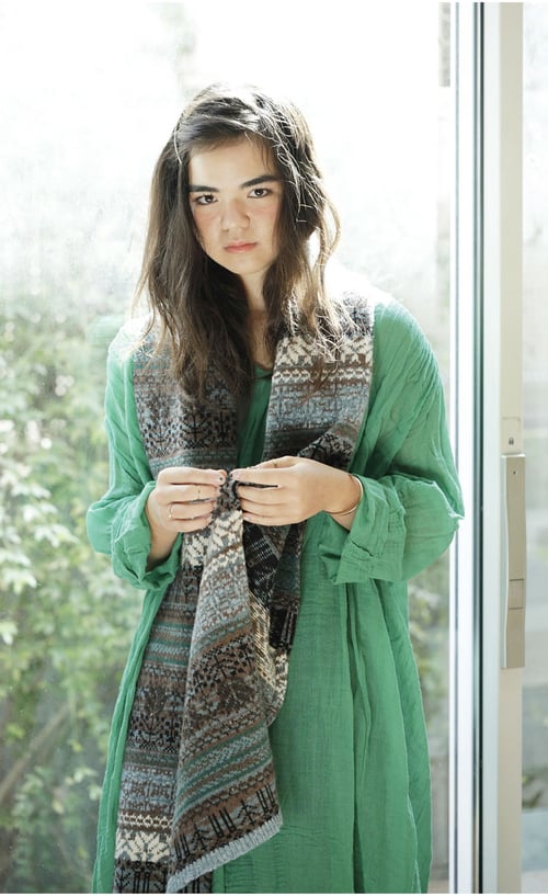 Image of Protia Fairisle / Navy Purple