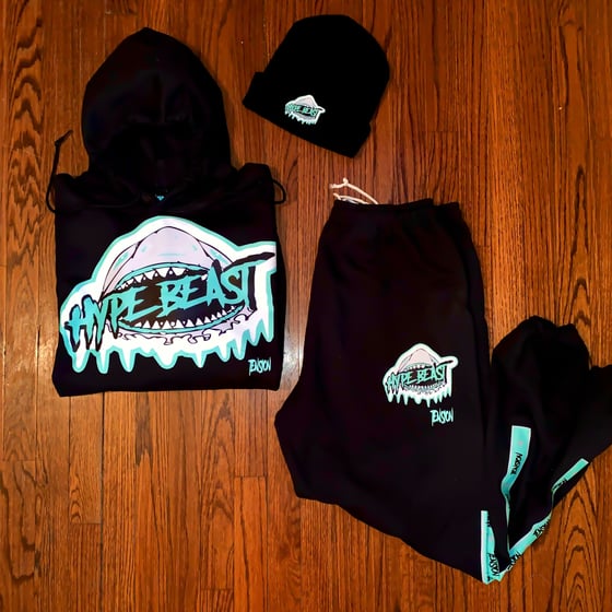 Image of Hype beast  hooded unisex jogging suit