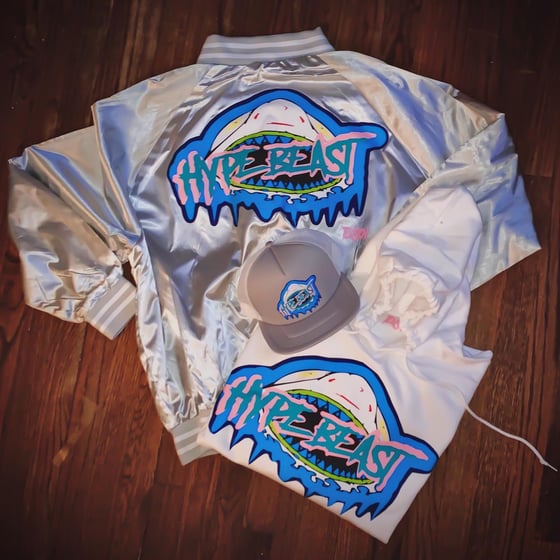 Image of Hype beast/hoodie/cap stadium  jacket complete set