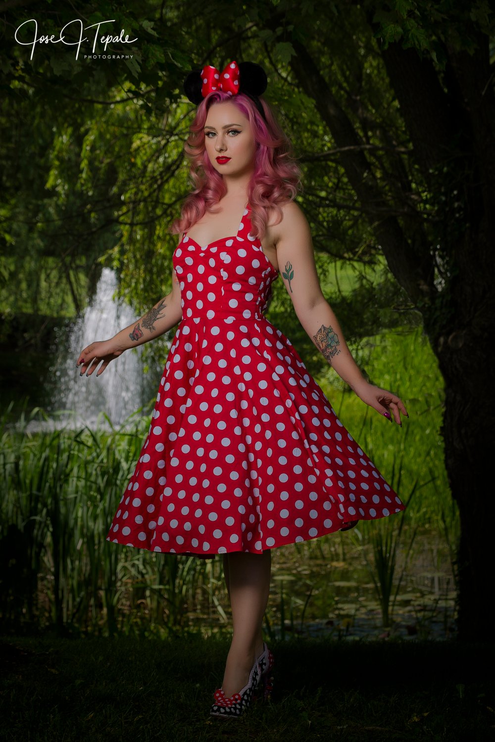 Image of Minnie Mouse Cosplay