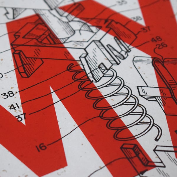 Image of [CLEARANCE] Cherry MX Premium Screen Print (A2)