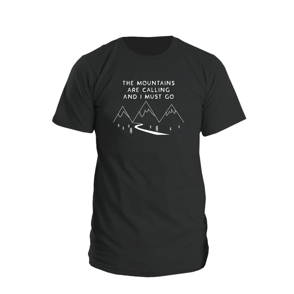Image of The mountains are calling (Tshirt)