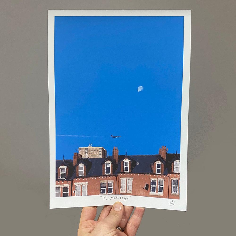 Image of 'The Methleys' archive quality print (A4 or A3)