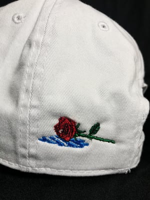 Image of Dog Days white strapback hat