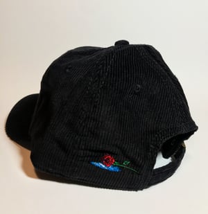 Image of Dog Days black corduroy strapback