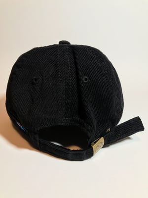 Image of Dog Days black corduroy strapback
