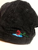Dog Days black corduroy strapback