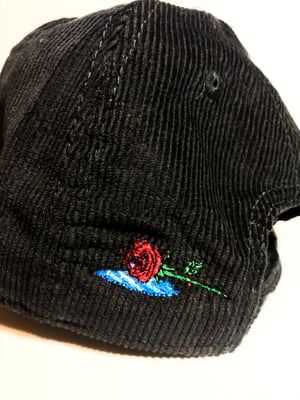 Image of Dog Days black corduroy strapback