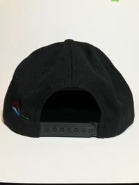 Image 2 of Dog Days black SnapBack hat