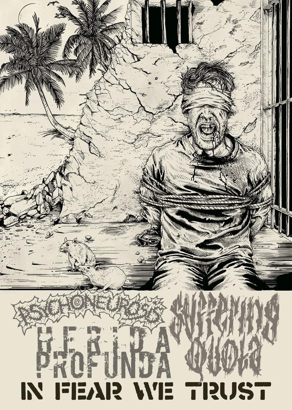 Suffering Quota / Herida Profunda / Psychoneurosis • Split Tape