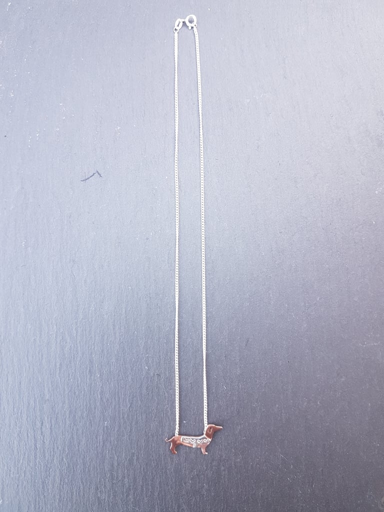 Little Dachshund Necklace Image 4