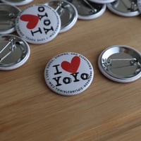 Image 2 of I Heart Yoyo Button • v2