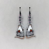 Sweet Strawberry Possum Earrings