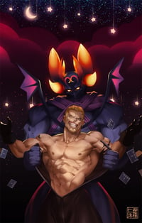 Luxord + Dark Inferno - 11x17 PRINT