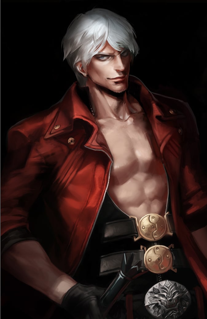 dante fan art devil may cry by tovio911