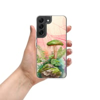 Image 1 of Beautiful Watercolor Mushroom Fungus Mycology Art Clear Case for Samsung®